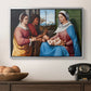 Sacred Conversation, c. 1505 - Floater Framed Canvas Print