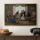 A Group of Danish Artists in Rome, 1837 - Floater Framed Canvas Print