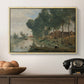Landscape at Arleux-du-Nord, c. 1871-1874 - Floater Framed Canvas Print
