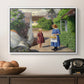 Summer Day in Jyllinge, 1922 - Floater Framed Canvas Print
