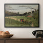 The Chair Factory at Alfortville, 1897 - Floater Framed Canvas Print