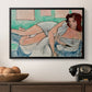 Nude in a Bathrobe (Nu au peignoir), 1941 - Floater Framed Canvas Print