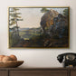 Landscape with the Balbersteine near Miesenbach, 1839 - Floater Framed Canvas Print