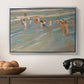Children Playing on the Beach in Valencia, c. 1908 - Floater Framed Canvas Print