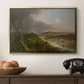 View from Mount Holyoke, Northampton, Massachusetts, after a Thunderstorm (Oxbow), 1836 - Floater Framed Canvas Print