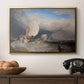 Fishing Boats with Hucksters Bargaining for Fish, 1837-1838 - Floater Framed Canvas Print