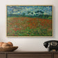 Field with Poppies, 1889 - Floater Framed Canvas Print