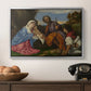 The Holy Family with a Shepherd, c. 1510 - Floater Framed Canvas Print