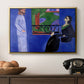 The Conversation, c. 1908-1912 - Floater Framed Canvas Print