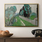 Landscape with Cypresses and Olive Trees near Nice, c. 1918 - Floater Framed Canvas Print