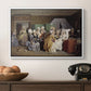 The Maternity Room (Scene from "Barselstuen"), 1845 - Floater Framed Canvas Print