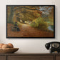 A Wooded Path in Autumn, 1902 - Floater Framed Canvas Print