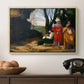 The Three Philosophers, c. 1508-1509 - Floater Framed Canvas Print