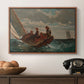 Breezing Up (A Fair Wind), 1873-1876 - Floater Framed Canvas Print