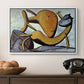 Cat and Big Fish, c. 1931 - Floater Framed Canvas Print