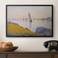 Evening Calm, Concarneau, Opus 220, 1891 - Floater Framed Canvas Print