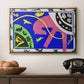 The Horse, the Rider and the Clown, from Jazz, 1947 - Floater Framed Canvas Print