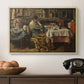 The Meal (De maaltijd), c. 1885 - Floater Framed Canvas Print