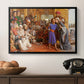 The Finding of the Saviour in the Temple, 1854-1860 - Floater Framed Canvas Print