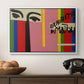 Design for Cover of Exhibition Catalogue, 1951 - Floater Framed Canvas Print
