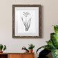 Inky Botanical II - Premium Framed Print - Distressed Barnwood Frame - Ready to Hang