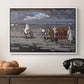 Country Road (Landstrasse), 1905 - Floater Framed Canvas Print