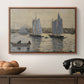 Two Schooners, Gloucester, c. 1880 - Floater Framed Canvas Print
