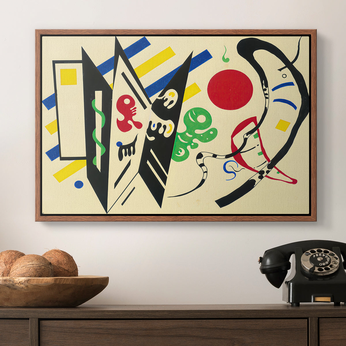 Reciprocity (Réciproque), 1935 - Floater Framed Canvas Print