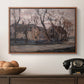 Farm near Duivendrecht in the Evening, c. 1905 - Floater Framed Canvas Print