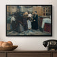 Kissing the Relic, 1893 - Floater Framed Canvas Print