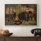 The Flight of Madeline and Porphyro, 1848 - Floater Framed Canvas Print