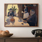 The Dining Room (Breakfast), 1886-1887 - Floater Framed Canvas Print