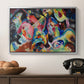 Improvisation. Deluge, 1913 - Floater Framed Canvas Print