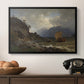 From the Western Coast of Norway, 1862 - Floater Framed Canvas Print