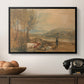 Lulworth Castle, Dorset, c. 1820 - Floater Framed Canvas Print