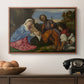 The Holy Family with a Shepherd, c. 1510 - Floater Framed Canvas Print