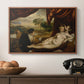 Venus and the Lute Player, c. 1565-1570 - Floater Framed Canvas Print