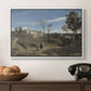 La Cervara, the Roman Campagna, c. 1830-1831 - Floater Framed Canvas Print