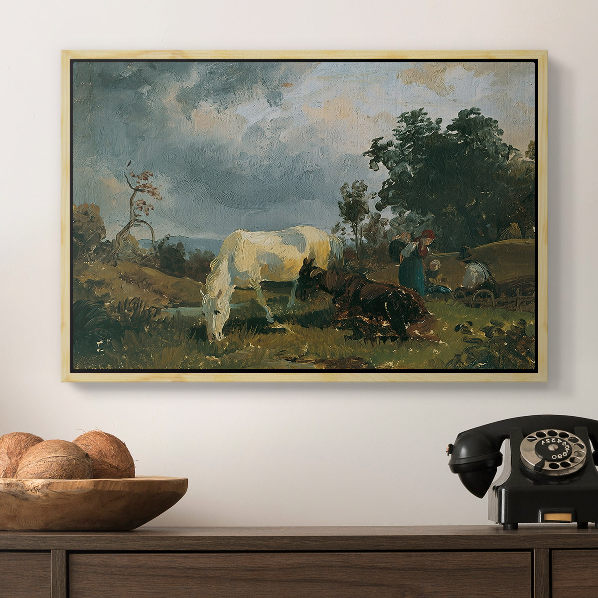 A Mold on the Heath, c. 1830 - Floater Framed Canvas Print