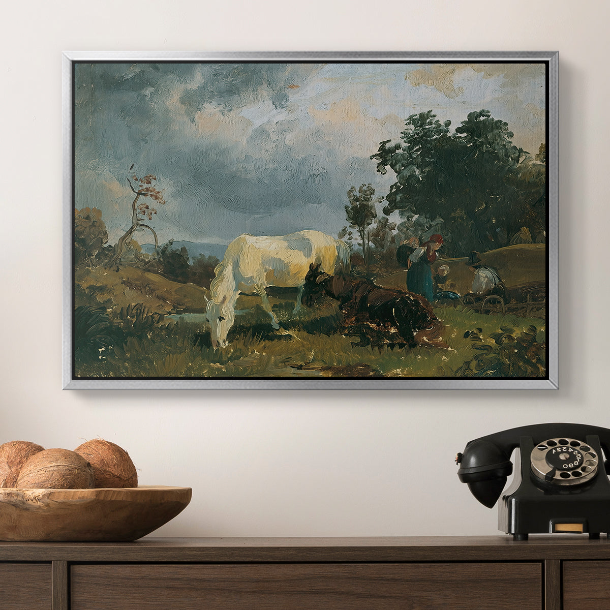 A Mold on the Heath, c. 1830 - Floater Framed Canvas Print