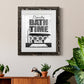 Bath Time - Premium Framed Print - Distressed Barnwood Frame - Ready to Hang