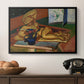 Sculpture and Persian Vase (The Bronze Figure), 1908 - Floater Framed Canvas Print