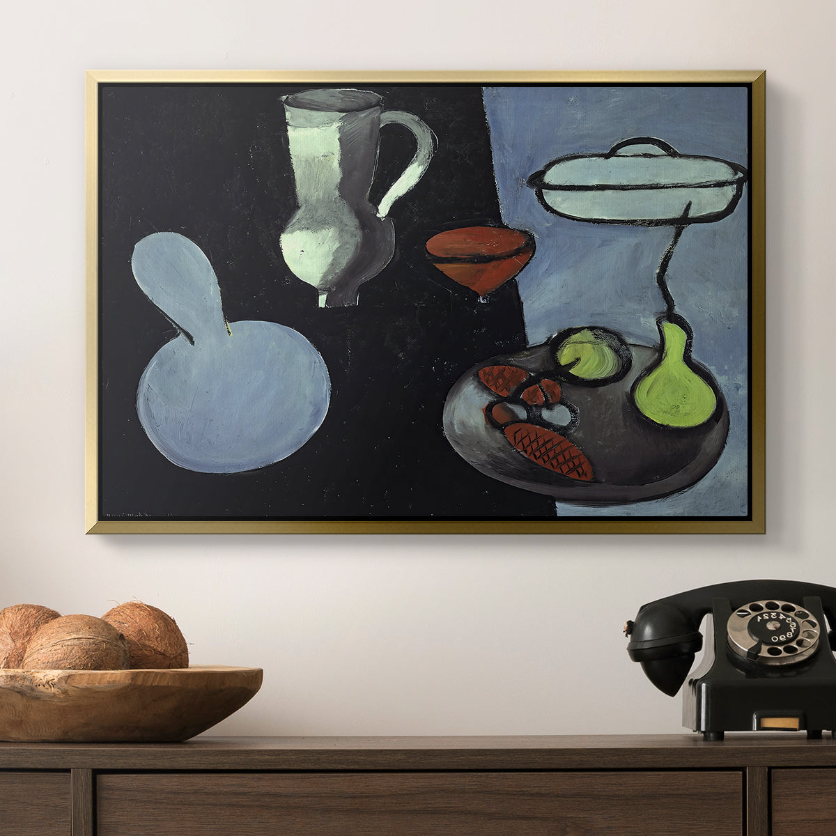 The Gourds (Les coloquintes), 1916 - Floater Framed Canvas Print