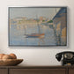 Le Clipper, Asnières, 1887 - Floater Framed Canvas Print