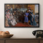The Finding of the Saviour in the Temple, 1854-1860 - Floater Framed Canvas Print