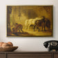 Heath Ewe and Lambs, 1810 - Floater Framed Canvas Print