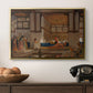 A Lady Receiving Visitors (The Reception), 1873 - Floater Framed Canvas Print