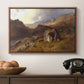Lledr Valley in Wales, 1864 - Floater Framed Canvas Print