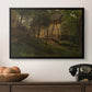 German Farm, 1859 - Floater Framed Canvas Print
