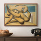 Figures at the Seaside (The Kiss), 1931 - Floater Framed Canvas Print